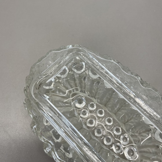 Image 1 of Ensemble de deux appliques murales en verre "Bubble" de style Tynell, Allemagne, années 1970