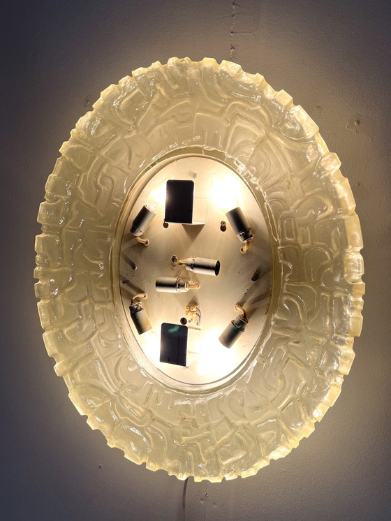 Image 1 of Miroir lumineux Egon Hillebrand '60