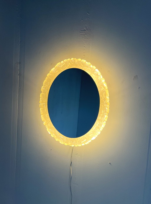 Miroir lumineux Egon Hillebrand '60