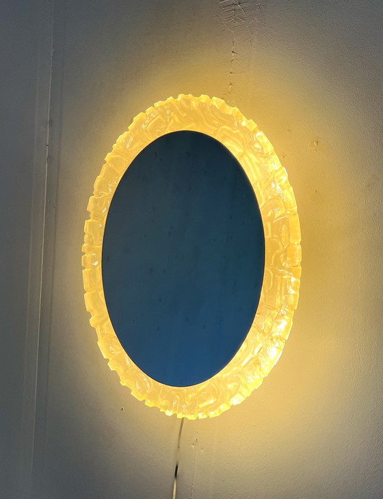 Image 1 of Miroir lumineux Egon Hillebrand '60