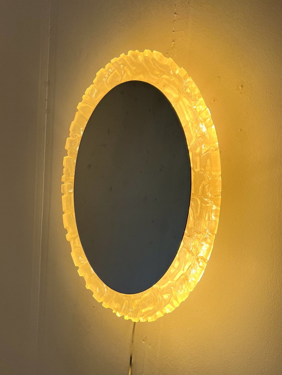 Image 1 of Miroir lumineux Egon Hillebrand '60
