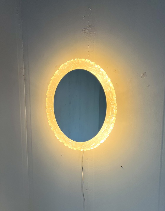 Image 1 of Miroir lumineux Egon Hillebrand '60