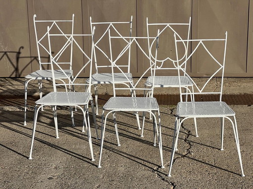 6x Chaises Carré D'As