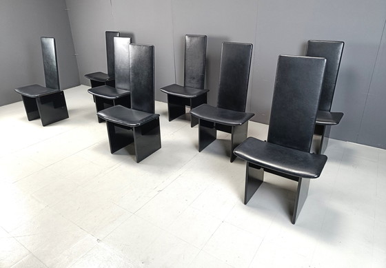 Image 1 of Rennie Dining Chairs By Kazuhide Takahama, 1970, Set Of 8