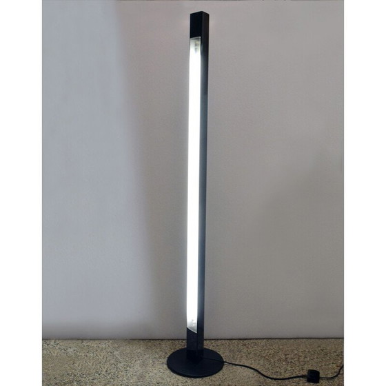 Image 1 of Lampadaire néon vintage modèle "Rio" par Rodolfo Bonetto pour Luci, 1980