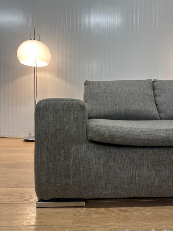 Image 1 of Canapé 2 places Minotti Moore gris remis à neuf - NP : €7,500