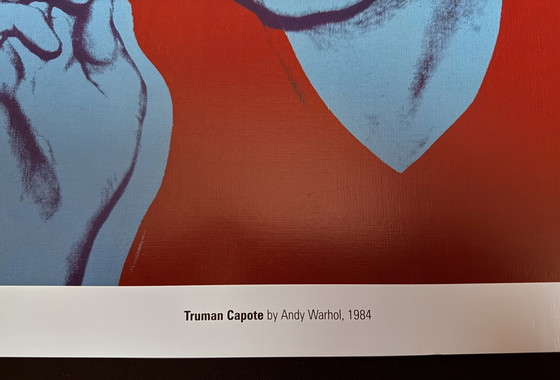 Image 1 of Andy Warhol : "Truman Capote, 1984". ©2007 Fondation Andy Warhol pour les arts visuels, New York.