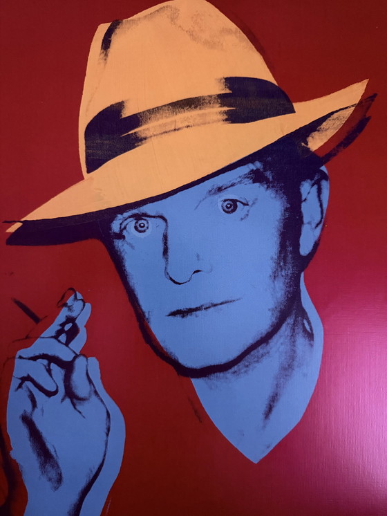 Image 1 of Andy Warhol : "Truman Capote, 1984". ©2007 Fondation Andy Warhol pour les arts visuels, New York.