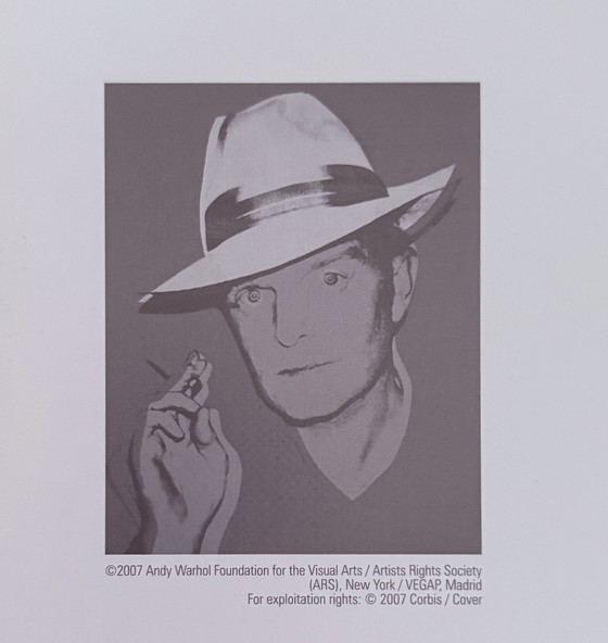 Image 1 of Andy Warhol : "Truman Capote, 1984". ©2007 Fondation Andy Warhol pour les arts visuels, New York.