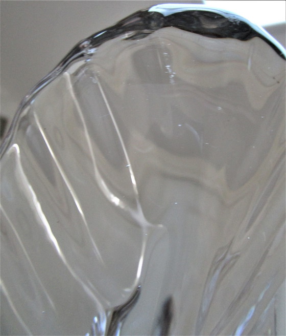 Image 1 of Bougeoir Fleur Verre Pierre D'Avesn