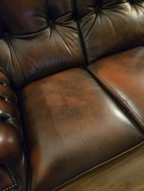 Image 1 of Canapé Chesterfield et fauteuil relax