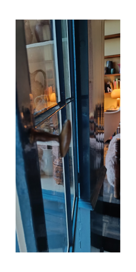 Image 1 of Vitrine hollandaise du 19e siècle en laque des Highlands