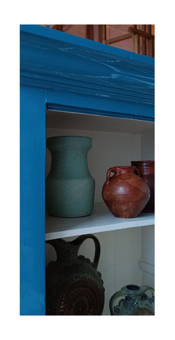 Image 1 of Vitrine hollandaise du 19e siècle en laque des Highlands