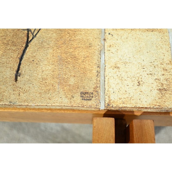 Image 1 of Table basse vintage en grès de Vallauris par Roger Capron, 1960