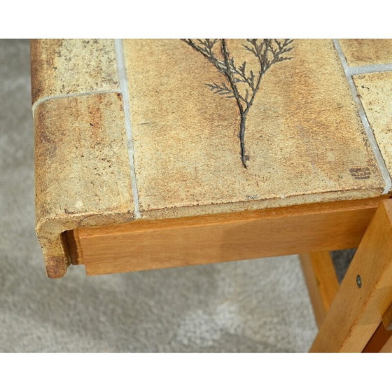 Image 1 of Table basse vintage en grès de Vallauris par Roger Capron, 1960