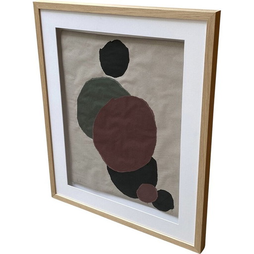 Œuvre vintage d'Albert Chubac, 1960-1970