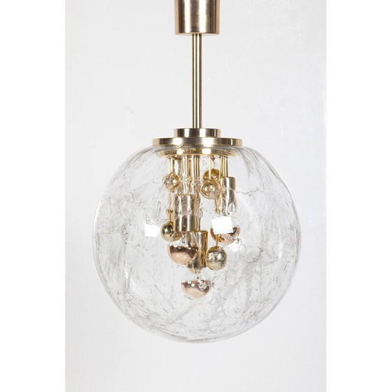 Image 1 of Lampe suspendue Planètes en verre par Ger Furth pour Doria Leuchten 1960s