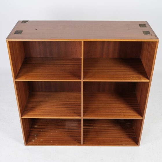 Image 1 of Bibliothèque vintage en acajou clair par Mogens Koch pour Rud Rasmussen, 1960