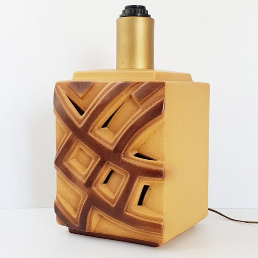 Base de lampe vintage en céramique, 1960