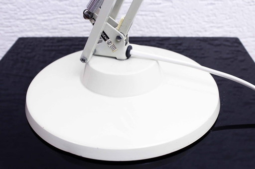 Lampe d'architecte Vintage Regent, métal blanc articulé, 1970