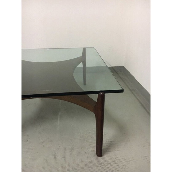 Image 1 of Table basse vintage en teck par Sven Ellekaer, Danemark 1960