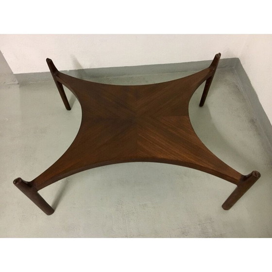 Image 1 of Table basse vintage en teck par Sven Ellekaer, Danemark 1960