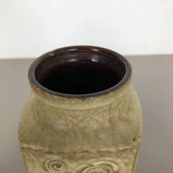 Image 1 of Ensemble de 3 vases en céramique vintage pour Scheurich, Allemagne 1970