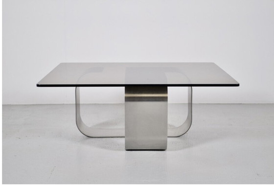 Image 1 of Table basse François Monnet pour Kappa, France 1970