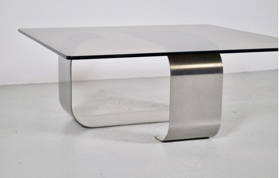 Image 1 of Table basse François Monnet pour Kappa, France 1970