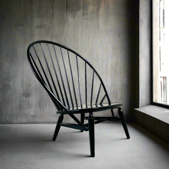 Image 1 of Fauteuil "Bågen" Sven Engström & Gunnar Myrstrand Pour Nässjö Stolfabrik Suède