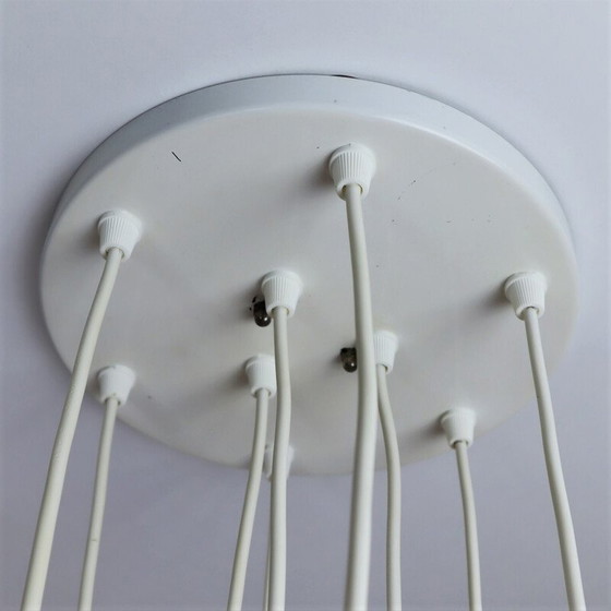 Image 1 of Paire de lampes suspendues vintage en forme de cascade par Raak, 1970