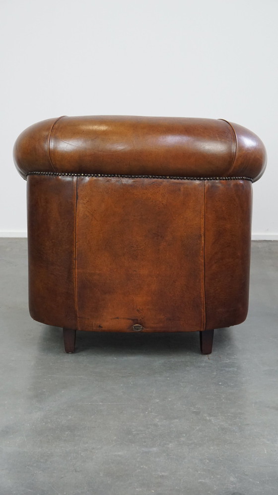 Image 1 of Fauteuil club en peau de mouton