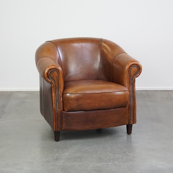 Image 1 of Fauteuil club en peau de mouton