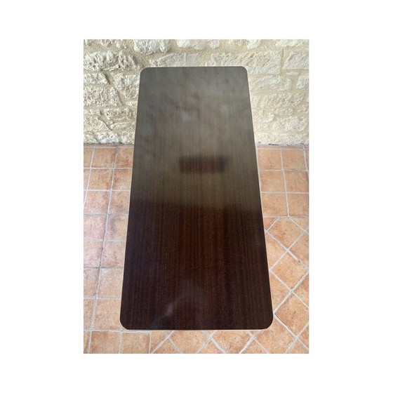 Image 1 of Table d'appoint vintage en formica et métal Support T.V. 1960s