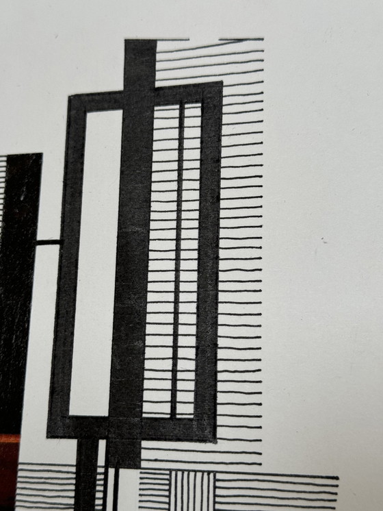 Image 1 of Compositions abstraites (2 Œuvres) - Eugène Eechaut (1928-2019)