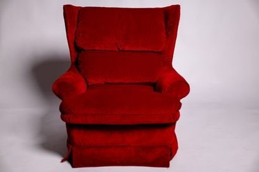 2x sièges vintage en tissu