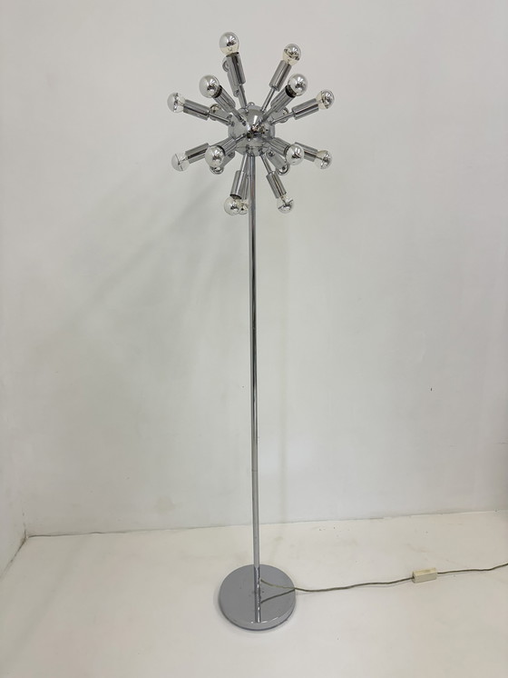 Image 1 of Lampadaire Sputnik chromé