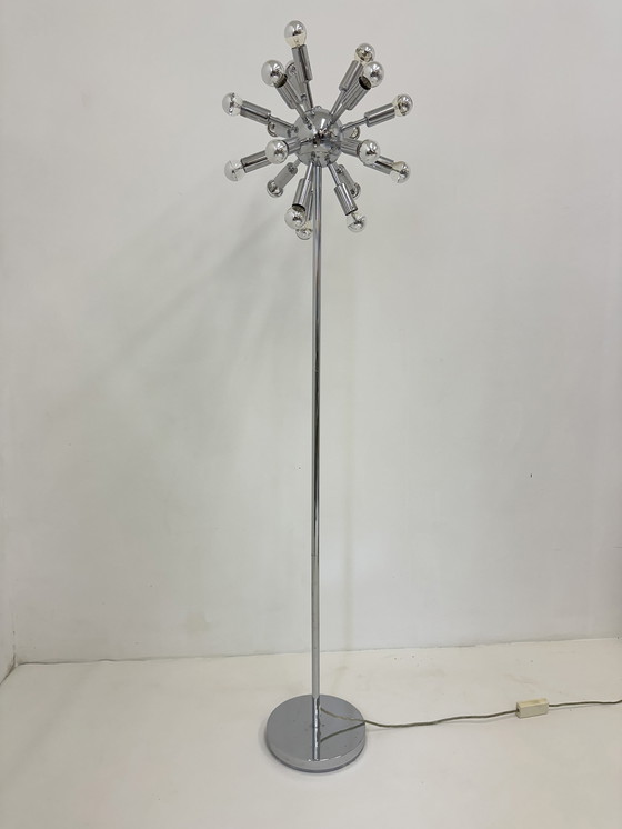 Image 1 of Lampadaire Sputnik chromé