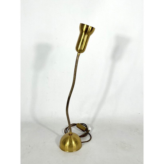 Image 1 of Lampe réglable en laiton, Italie 1960