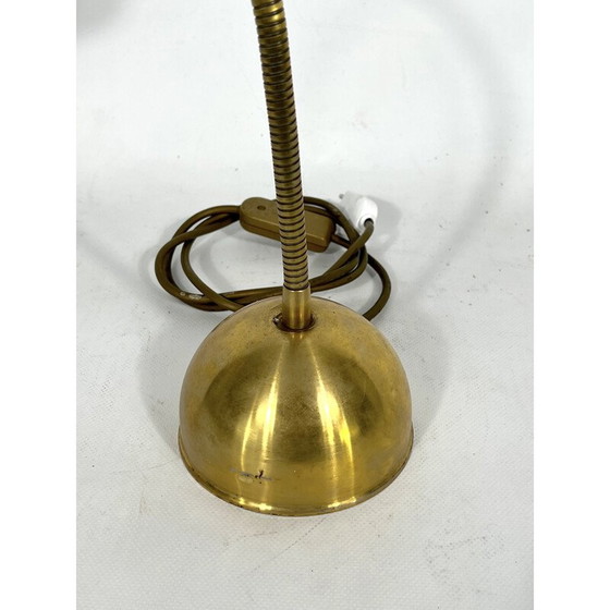 Image 1 of Lampe réglable en laiton, Italie 1960
