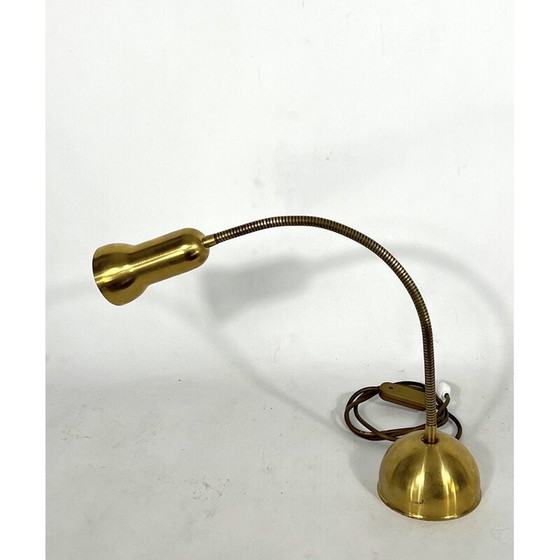 Image 1 of Lampe réglable en laiton, Italie 1960