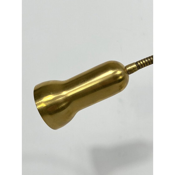 Image 1 of Lampe réglable en laiton, Italie 1960