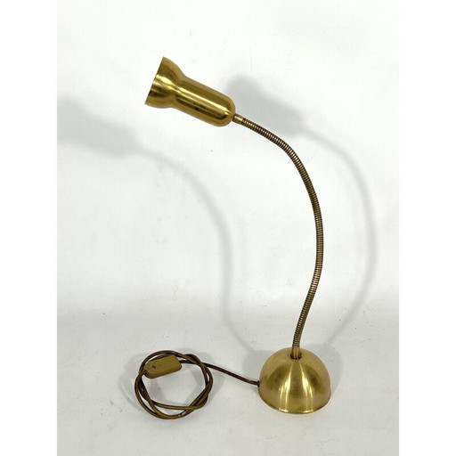Lampe réglable en laiton, Italie 1960