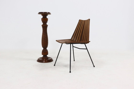 Image 1 of Table d'appoint à piédestal vintage