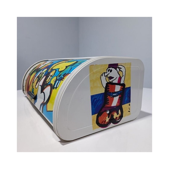 Image 1 of Boîte à pain vintage par Herman Brood