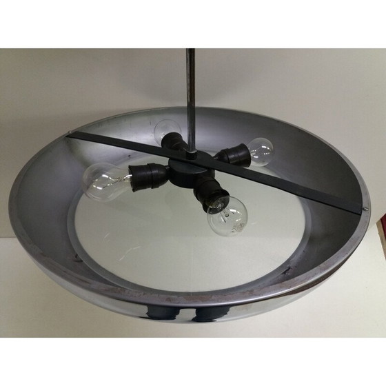 Image 1 of Lustre vintage par Josef Hůrka Ufo-Napako pour Napako, Tchécoslovaquie 1950