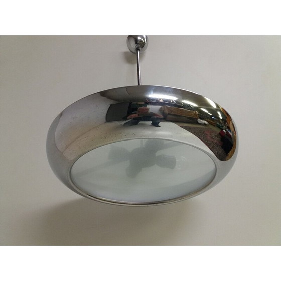 Image 1 of Lustre vintage par Josef Hůrka Ufo-Napako pour Napako, Tchécoslovaquie 1950