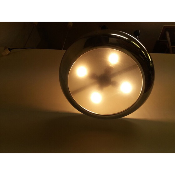 Image 1 of Lustre vintage par Josef Hůrka Ufo-Napako pour Napako, Tchécoslovaquie 1950