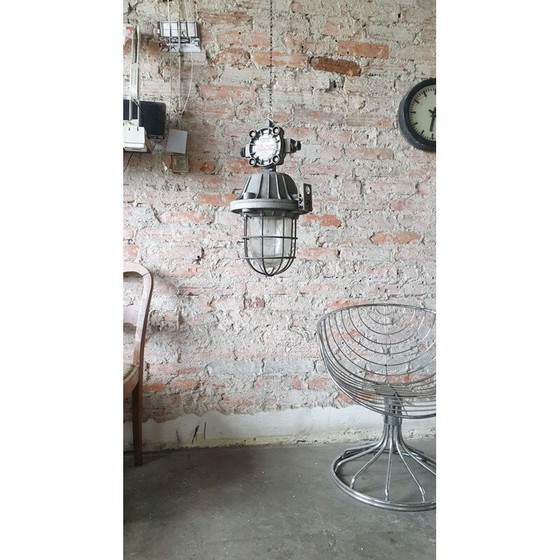 Image 1 of Lampe suspendue hermétiquement fermée par Polam Wilkasy, Pologne 1990