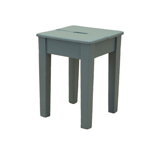 Tabouret en pin, Design danois, 1950S, Manufacture : Danemark